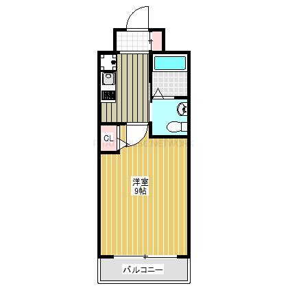 APRILE南森町 間取り図写真