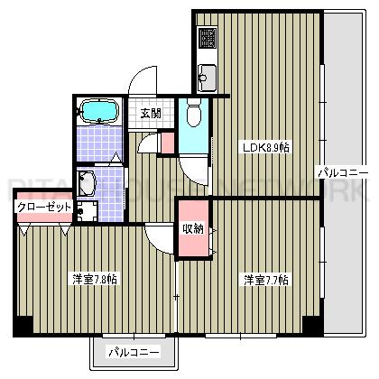  間取り図写真