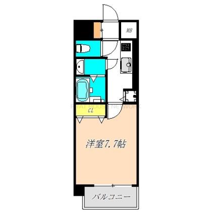 S-RESIDENCE緑橋駅前 間取り図写真