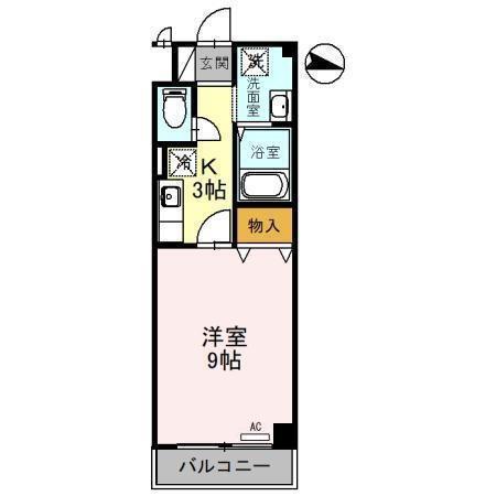 ブルーコート（101） 間取り図画像