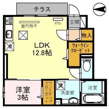 シャルマンドムス（103） 間取り図画像