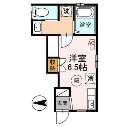 ビーバーズハウスⅢ（101） 間取り図画像