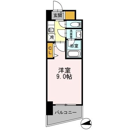 カスタリアタワー肥後橋（0707） 間取り図画像