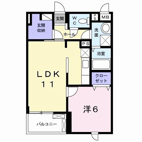 アルカディアⅡ（302） 間取り図画像