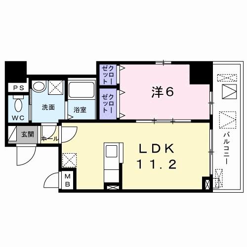 ムーンヒルズ大阪（301） 間取り図画像