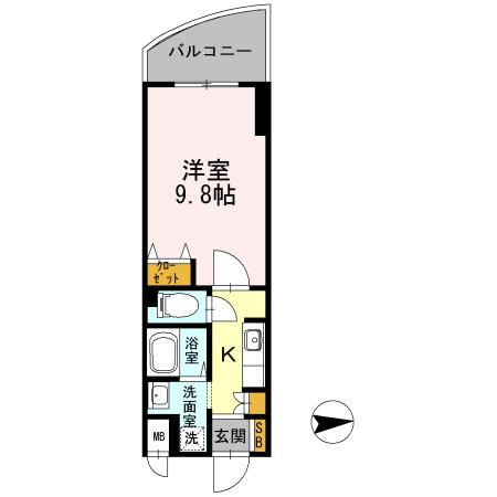 カスタリア新梅田（0204） 間取り図画像