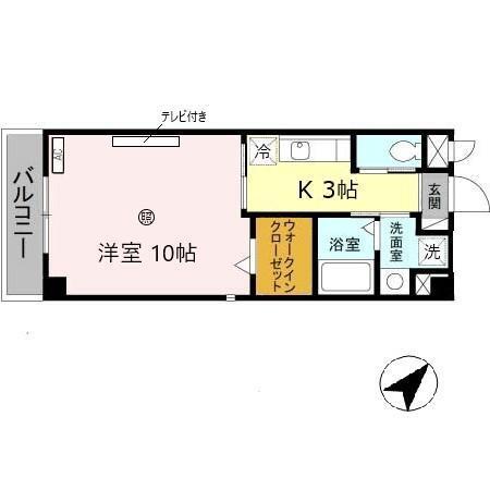 ダイワシティー福島（301） 間取り図画像