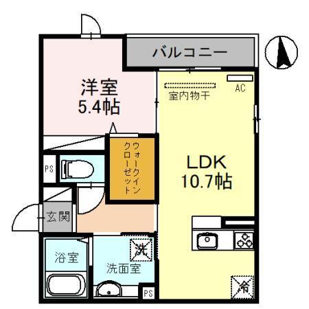 スペチアーレ平野東（301） 間取り図画像