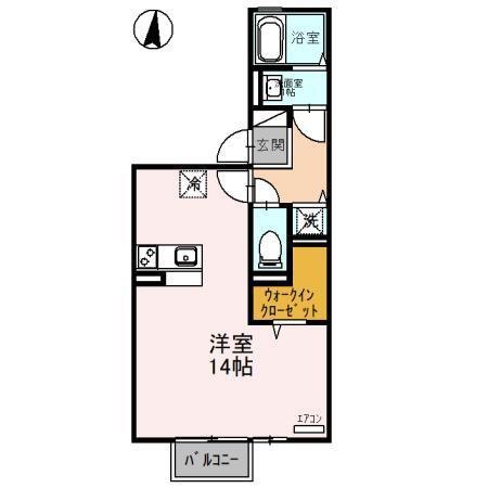 メゾンジュネス（201） 間取り図画像