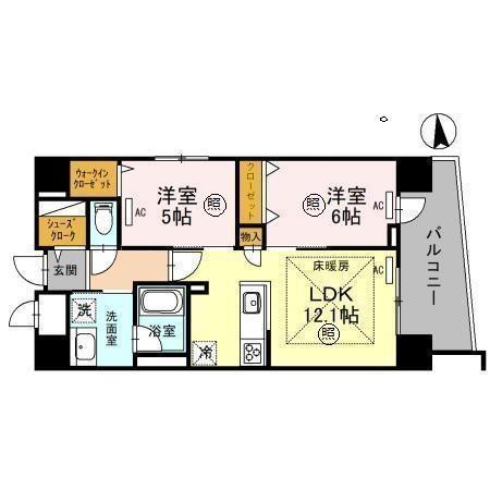 IBC　Residence　West（0803） 間取り図画像