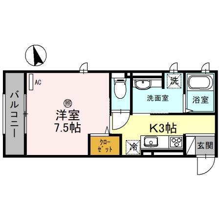 リレア　コマダ（302） 間取り図画像