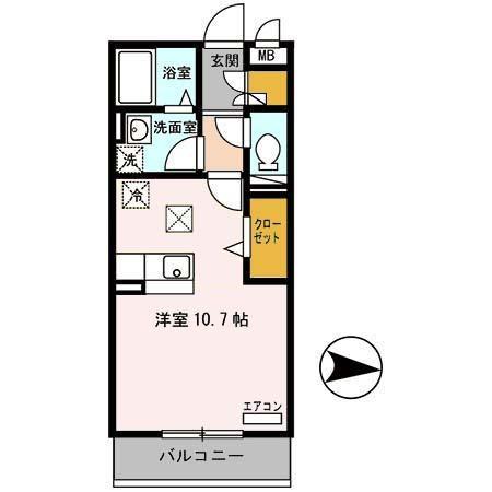 オーシャンコートＴ（108） 間取り図画像