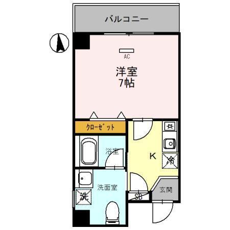 アヴェルラ都島（201） 間取り図画像