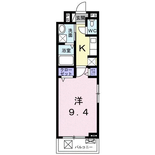フランメゾンⅡ（201） 間取り図画像