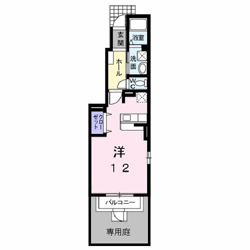 プレコーポ巽東（101） 間取り図画像
