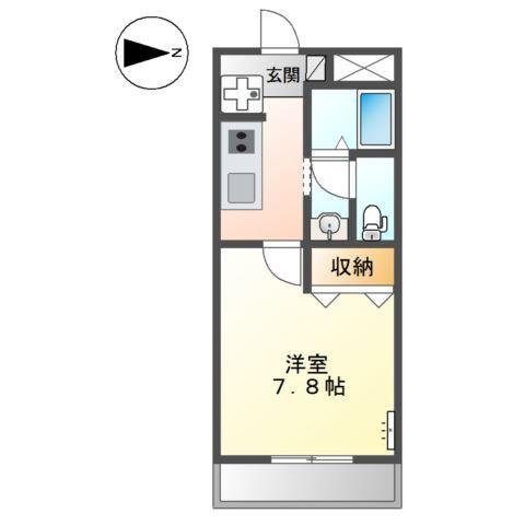コンフォール深田 間取り図画像