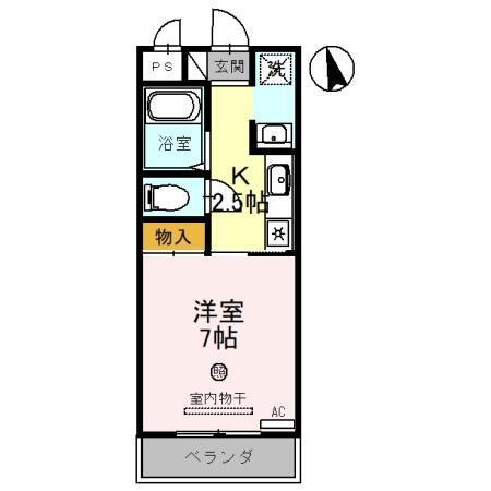 サニーウェル新石切（203） 間取り図画像