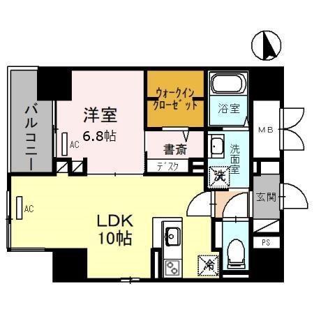 アビエール松屋町（0502） 間取り図画像