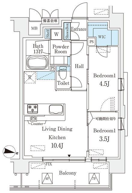 間取り図写真