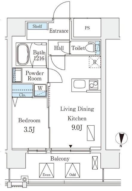 エル・セレーノ新大阪北（502） 間取り図画像