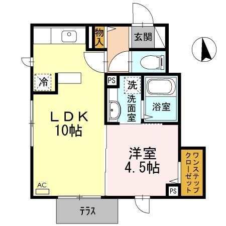 アリエス（102） 間取り図画像