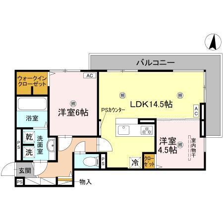 D-ROOM御厨中（301） 間取り図画像