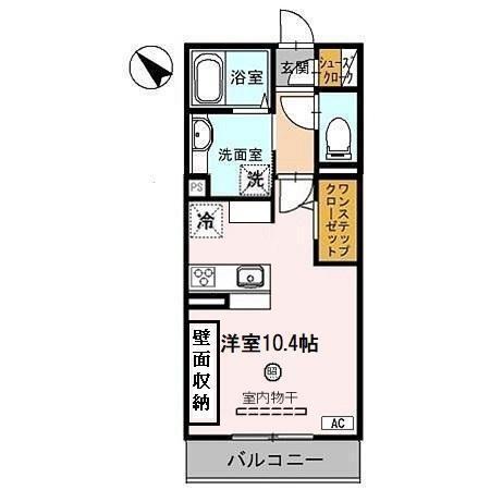 メゾンジュネス（202） 間取り図画像