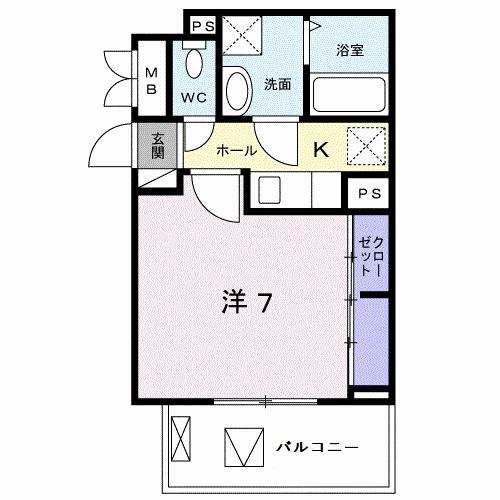 ココ　コンテ（303） 間取り図画像