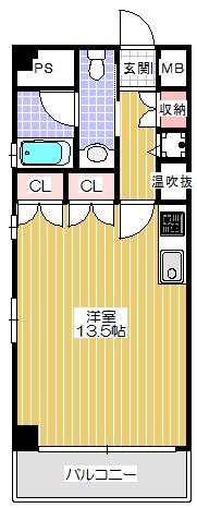 反転タイプです。