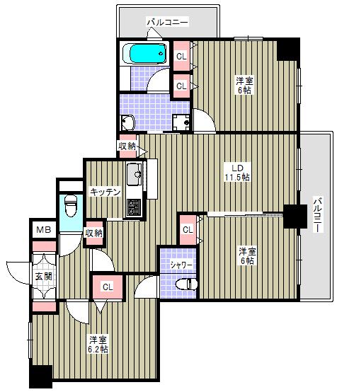  間取り図写真