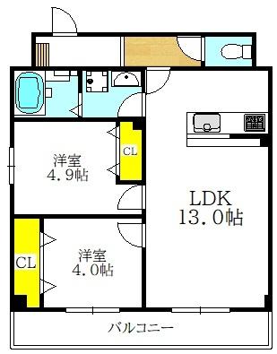  間取り図写真