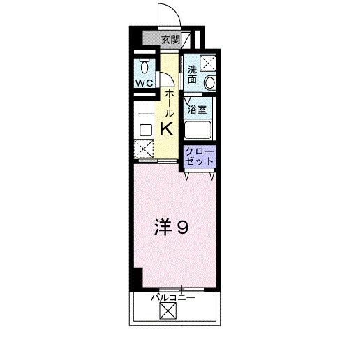 ノーサイド立葉（705） 間取り図画像