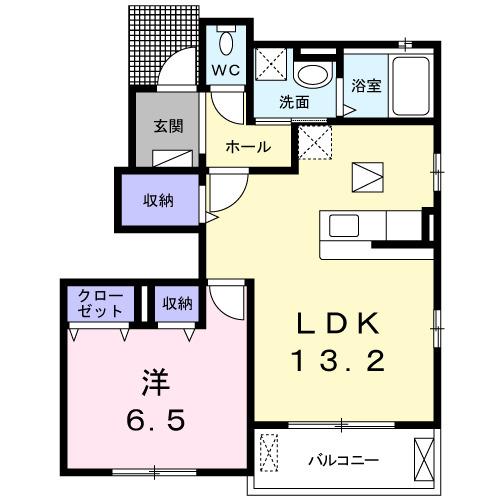 メゾン・ド・アルモニー（101） 間取り図画像