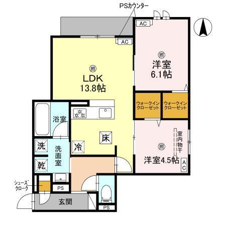  間取り図写真