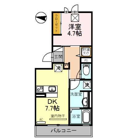 ボーセジュール（102） 間取り図画像