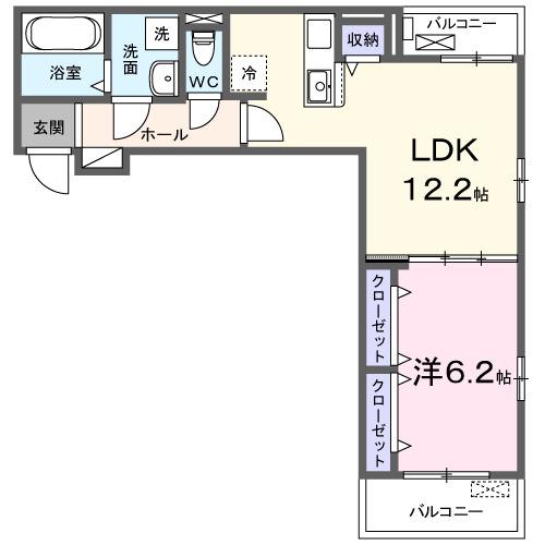 エストレーラ（203） 間取り図画像