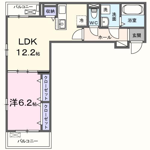 エストレーラ（202） 間取り図画像