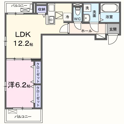 エストレーラ（102） 間取り図画像