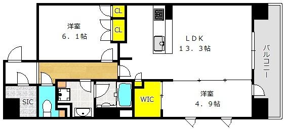  間取り図写真