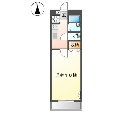 ビエンフェオークラ 間取り図画像
