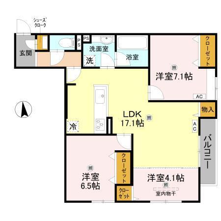  間取り図写真