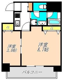 ヴィラ・セレーノ玉造本町 間取り図画像