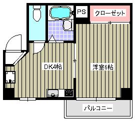 サンサーラビル南森町（501） 間取り図画像