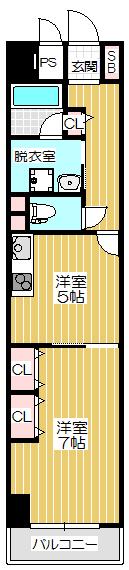 天満リバーサイドプラザ 間取り図画像