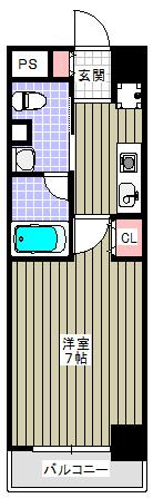 パウゼ東天満（1502） 間取り図画像