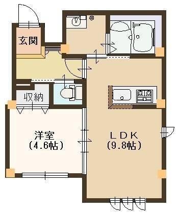 シュクル今里 間取り図画像