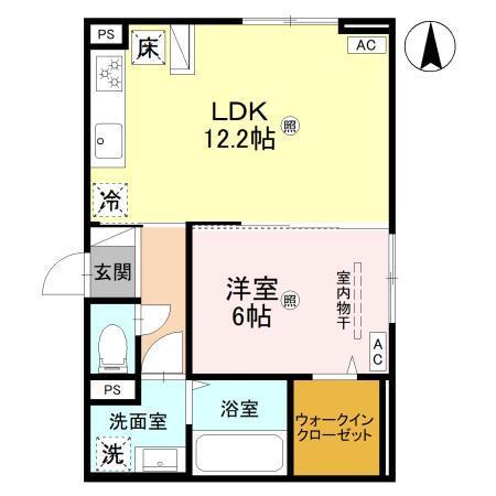 RETORIA阪南町（101） 間取り図画像