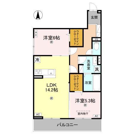 RETORIA阪南町（303） 間取り図画像