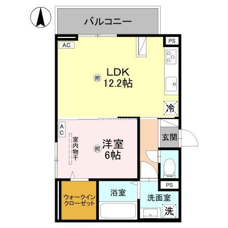 RETORIA阪南町（305） 間取り図画像