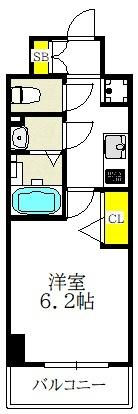 アドバンス大阪メルディア（206） 間取り図画像